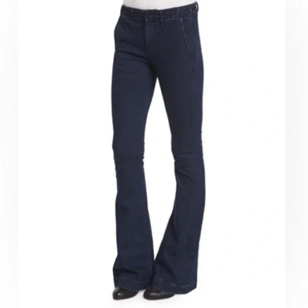 Rag & Bone dark indigo Rivington Denim stretch bootcut jeans - W26 L34